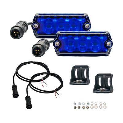 ARB - ARB NAN512 Nano 2 Pack Scene Light Kit w/Blue Lens