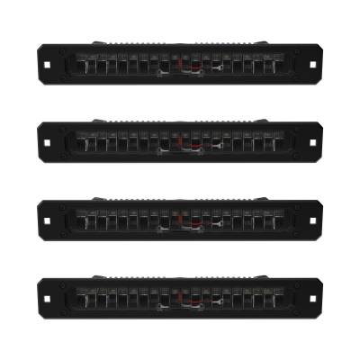 KC Hilites - KC HiLiTES 98150 Profile 10" SideCast Flush Mount Lights