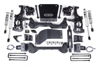 BDS Suspension - BDS Suspension BDS756FPP FOX 6.5" Suspension Lift Kit 20-24 GM 2500HD/3500HD 4WD