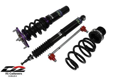 D2 Racing - D2 Racing D-HN-25-5 RS Coilovers for 17+ Honda Civic Si/18+ Accord