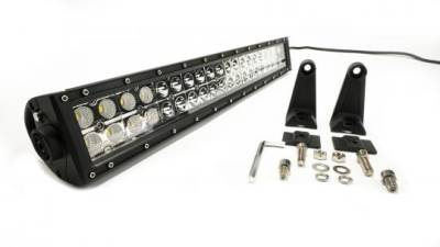 Southern Truck - Southern Truck 77020 Chrome Series 20" Straight LED Bar Dual Row Amber/White