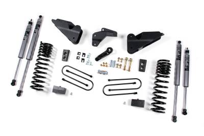 Zone Offroad - Zone Offroad ZOND64F 4" Lift Kit Gas w/FOX Shocks for 13-18 RAM 3500