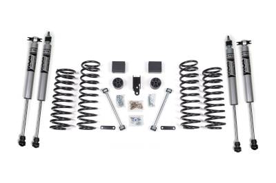 Zone Offroad - Zone Offroad ZONJ12F 3" Front/Rear FOX Lift Kit for 07-11 Jeep Wrangler JK