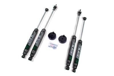 Zone Offroad - Zone Offroad ZONF76N 1" Front Coil Spacer w/Nitro Shocks 05-16 Ford F250/F350