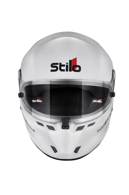 Stilo - Stilo AA0810AF2X54 ST6 FN X-Small Auto Racing Helmet Gloss Titanium