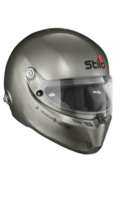 Stilo - Stilo AA0810AF2X59 ST6 FN Large Auto Racing Helmet Gloss Titanium