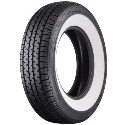 Coker - Coker 737102 P195/75R15 Coker Classic SS 2.25" White Wall