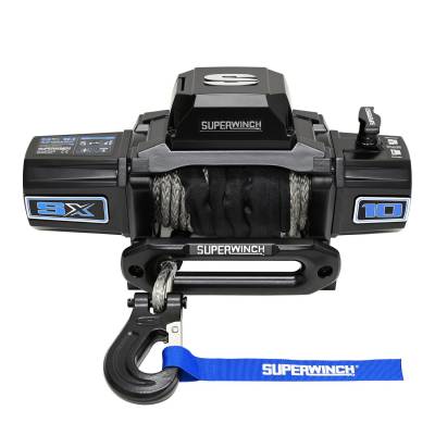Superwinch - Superwinch 1710204 SX10SR 10K Synthetic Rope Winch