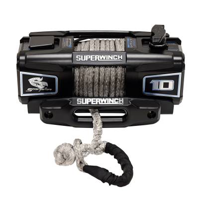 Superwinch - Superwinch 1155401 Scorpion Series 10000SR Synthetic Rope 10k 12v DC Winch