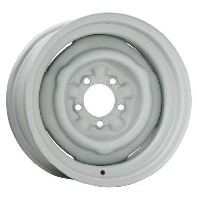 Wheel Vintiques - Wheel Vintiques 62-461204A OE Bare 14x6 5x4.5 4" BS Primer for Ford