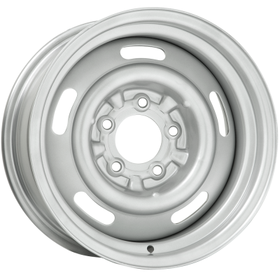 Wheel Vintiques - Wheel Vintiques 30-503405A Rallye 15x10 5x4.75 5" BS Silver for Corvette