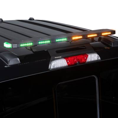 Putco - Putco 950336 Green Hornet 36" Rooftop Strobe Light Amber/White/Green