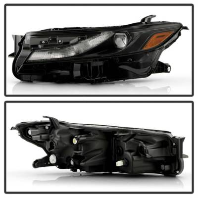 Spyder Auto - Spyder Auto 9960635 Black Left LED Headlight for 25-26 Toyota Camry LE/SE