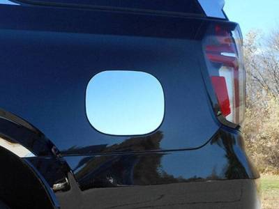 Quality Automotive Accessories - QAA GC61190 1Pc Stainless Gas Cap Door Trim for 2021-2025 Chevrolet Tahoe