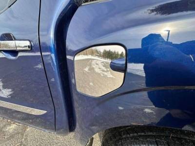 Quality Automotive Accessories - QAA GC72510 1Pc Stainless Gas Cap Door Trim for 2022-2025 Nissan Frontier
