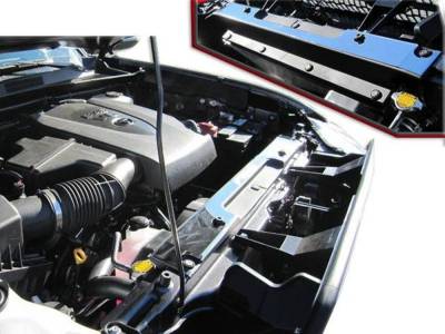 Quality Automotive Accessories - QAA RC16175 1Pc Stainless Steel Radiator Cover for 2016-2023 Toyota Tacoma
