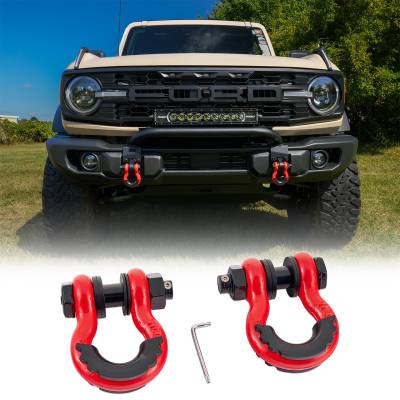 IAG Performance - IAG Performance IAG-BDY-F3198 I-Line Front Recovery Shackles