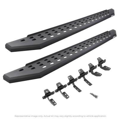 Go Rhino - Go Rhino 69434668PC RB20 Running Boards w/Mounting Brackets Kit