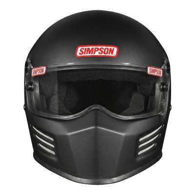 Simpson Safety - Simpson Safety 9200008 Bandit SA2025 X-Small Racing Helmet-Matte Black