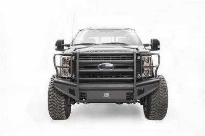 Fab Fours - Fab Fours Q20260-1 Elite Front Lower Bumper Guard Verticle Plate
