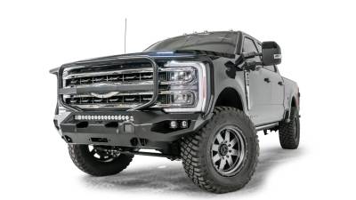 Fab Fours - Fab Fours FS23-X5950-1 Matrix Front Bumper w/Full Guard 23+ F250/F350/F450/F550