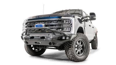 Fab Fours - Fab Fours FS23-X5952-1 Matrix Front Bumper w/Pre-Runner 23+ F250/F350/F450/F550