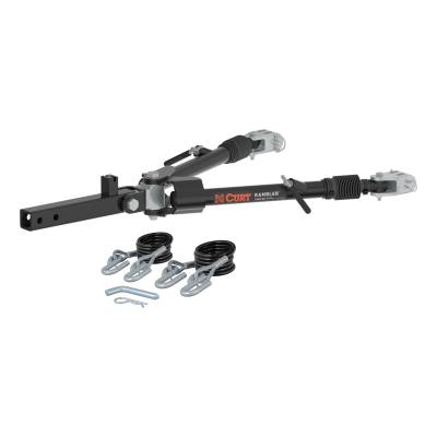 CURT - CURT 70015 Rambler Steel RV Tow Bar 7500-lb Capacity 2" Shank