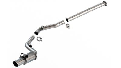 Borla - Borla 140912 ATAK Cat-Back Exhaust Single Right Rear Exit for 22-26 BRZ/GR86