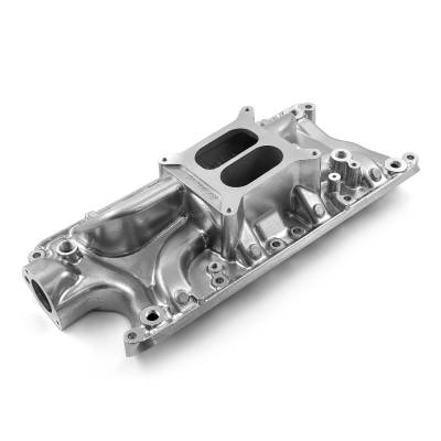 Speedmaster - Speedmaster 1-147-044 LowRise Intake Manifold Mach Polished for Ford S