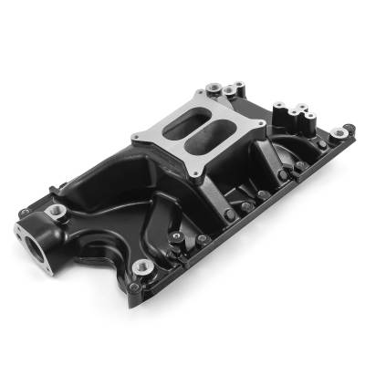 Speedmaster - Speedmaster 1-147-048 LowRise Intake Manifold Blk for Ford 351W Windsor