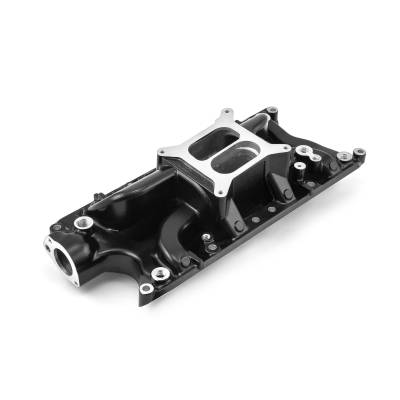 Speedmaster - Speedmaster 1-147-051 MidRise Air Intake Manifold Black for Ford SB