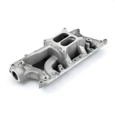 Speedmaster - Speedmaster 1-147-049 MidRise Air Intake Manifold Satin for Ford SB 260 289 302