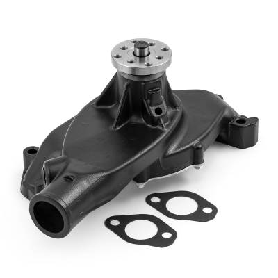 Speedmaster - Speedmaster PCE195.1010.02 Alu. Short Water Pump Blk for Chevy BBC