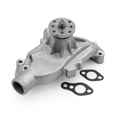 Speedmaster - Speedmaster PCE195.1083.01 Chevy SBC 350 HV Alum Short Pump w/Heater Port Satin