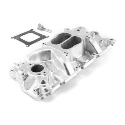 Speedmaster - Speedmaster PCE147.1096 Chevy SBC 350 Holeshot Non-EGR Intake Manifold Ceramic