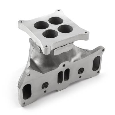 Speedmaster - Speedmaster PCE148.1110 Four Barrel Intake Manifold for Mazda RX7 Rotary 13B