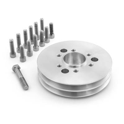 Speedmaster - Speedmaster PCE239.1022 Chevy SBC 350 2V Supercharger 2 Groove Accessory Pulley