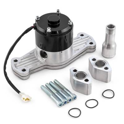 Speedmaster - Speedmaster PCE194.1017 Slimline Electric Water Pump Pol 40+ GPM for Chevy SBC