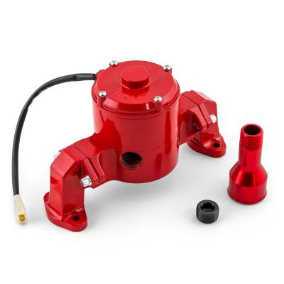 Speedmaster - Speedmaster PCE194.1001.03 Chevy SBC 350 35+GPM Electric Water Pump Red