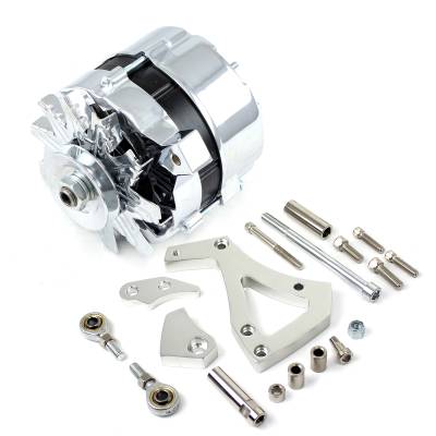 Speedmaster - Speedmaster PCE360.1114 Ford 302 351C 100A V-Belt High Output Alt Bracket Kit