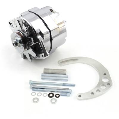 Speedmaster - Speedmaster PCE360.1106 Chevy SBC 350 100A 3 Wire Low Mount Pump Bracket Kit