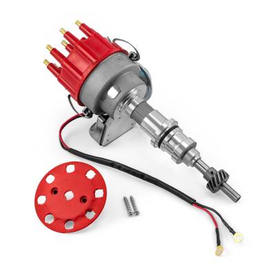 Speedmaster - Speedmaster PCE376.1081.01 Ford SB Windsor 7000 Series Ready Run Dist Red
