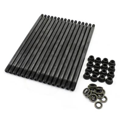 Speedmaster - Speedmaster PCE279.1039 Mazda RX7 13B Rotary Oversize Blk Oxide Engine Stud Kit