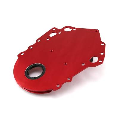 Speedmaster - Speedmaster PCE265.1054 Red Alu. Timing Cover w/Seal for Ford