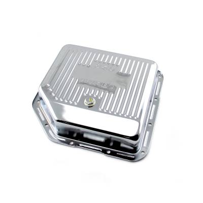 Speedmaster - Speedmaster PCE221.1002 Turbo TH350 Deep Trans Oil Pan Chrome Finned