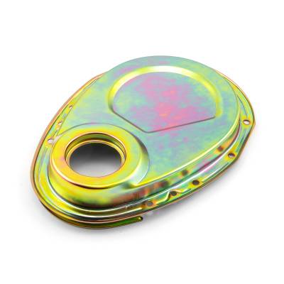 Speedmaster - Speedmaster PCE265.1003 Zinc Steel Timing Chain Cover for Chevy SBC