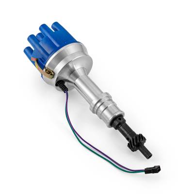 Speedmaster - Speedmaster PCE376.1100.06 Ford 289 302 Windsor 8000 Series Pro Billet Dist Blue