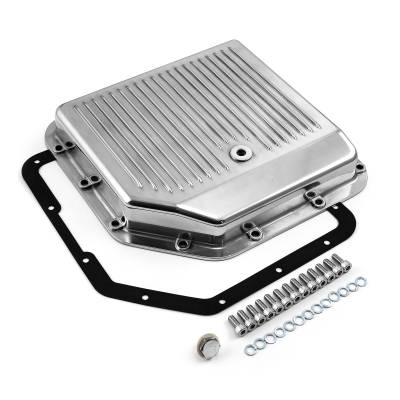 Speedmaster - Speedmaster PCE221.1004 Turbo TH350 Finned Alu. Trans Oil Pan Set Pol