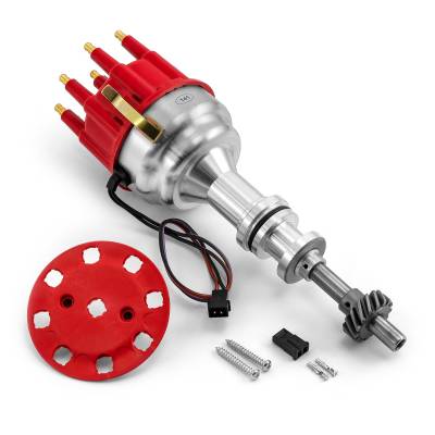 Speedmaster - Speedmaster PCE376.1107.01 Ford 302 351C Cleveland Early 460 8000 Pro Billet Red