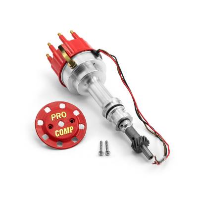 Speedmaster - Speedmaster PCE376.1226 8020 Series Pro Billet Distributor Red for Ford 289 302